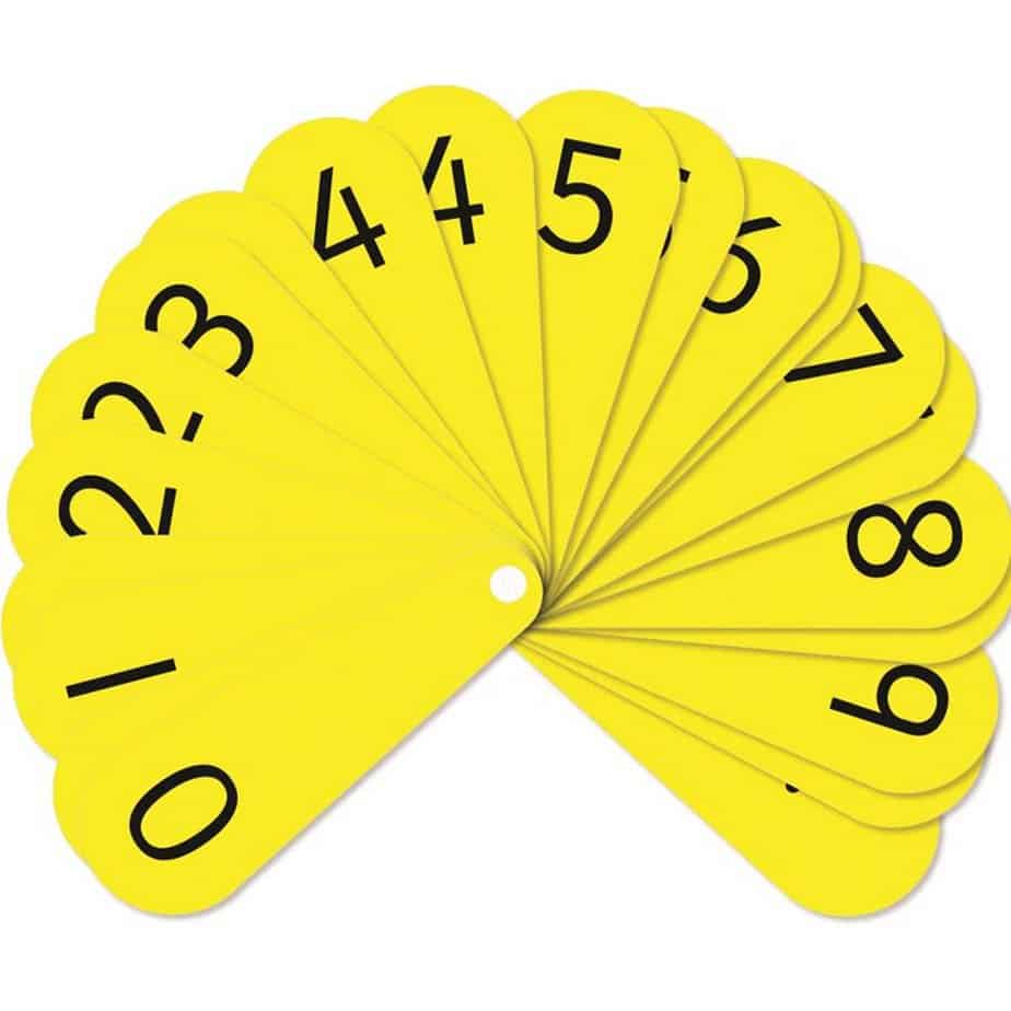 Number Fans 0 9 With Decimal Number Fans 0 9 With Decimal